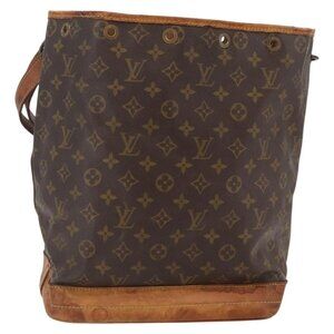 LOUIS VUITTON Monogram Noe Shoulder Bag M42224 LV Auth 144238